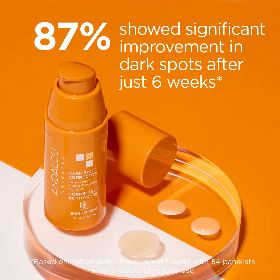 Andalou Naturals Serum Turmeric+C Enlight, 1.1 OZ.