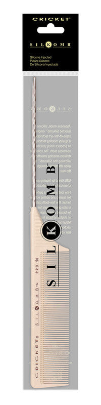 Cricket Silkomb Pro 50 Fine Toothed Rattail Comb