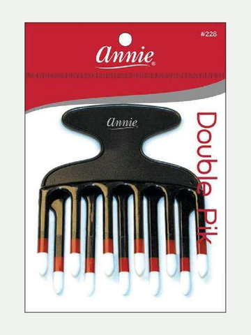 Annie Comb Pik Double Two Tone Black