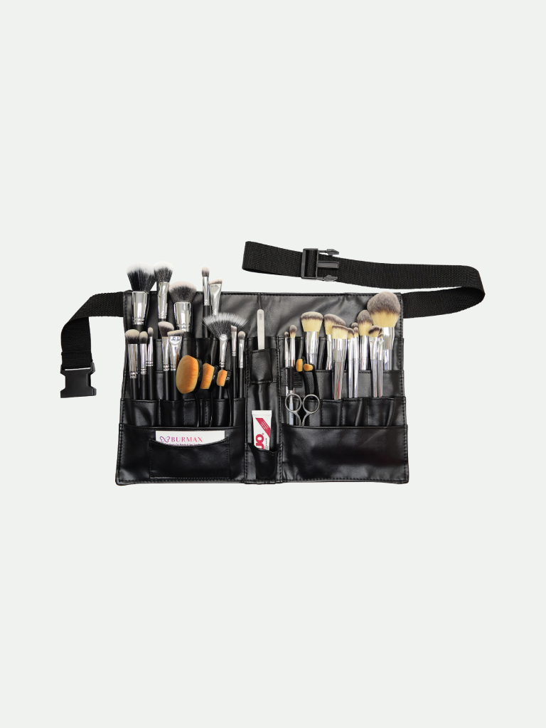 Burmax Cosmetic Brush Tool Belt