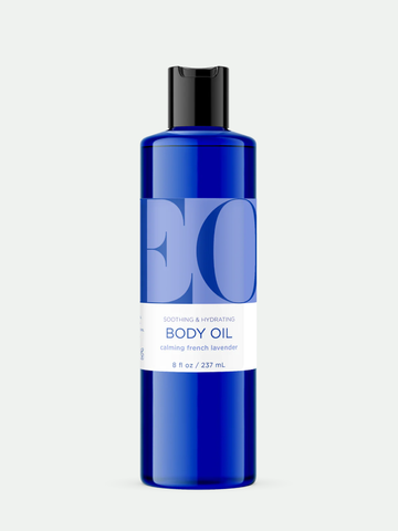EO Body Oil French Lavender, 8 oz.