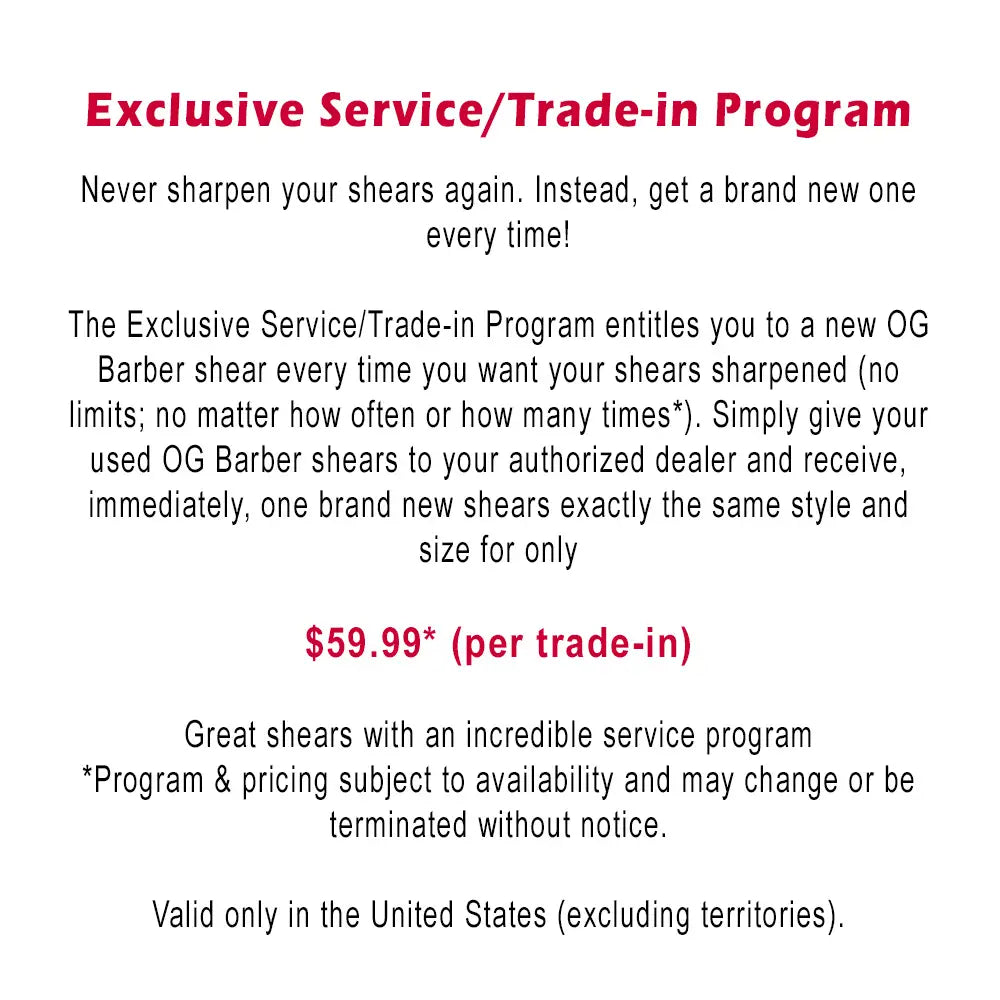 Olivia Garden OG Barber Shear & Thinner Set