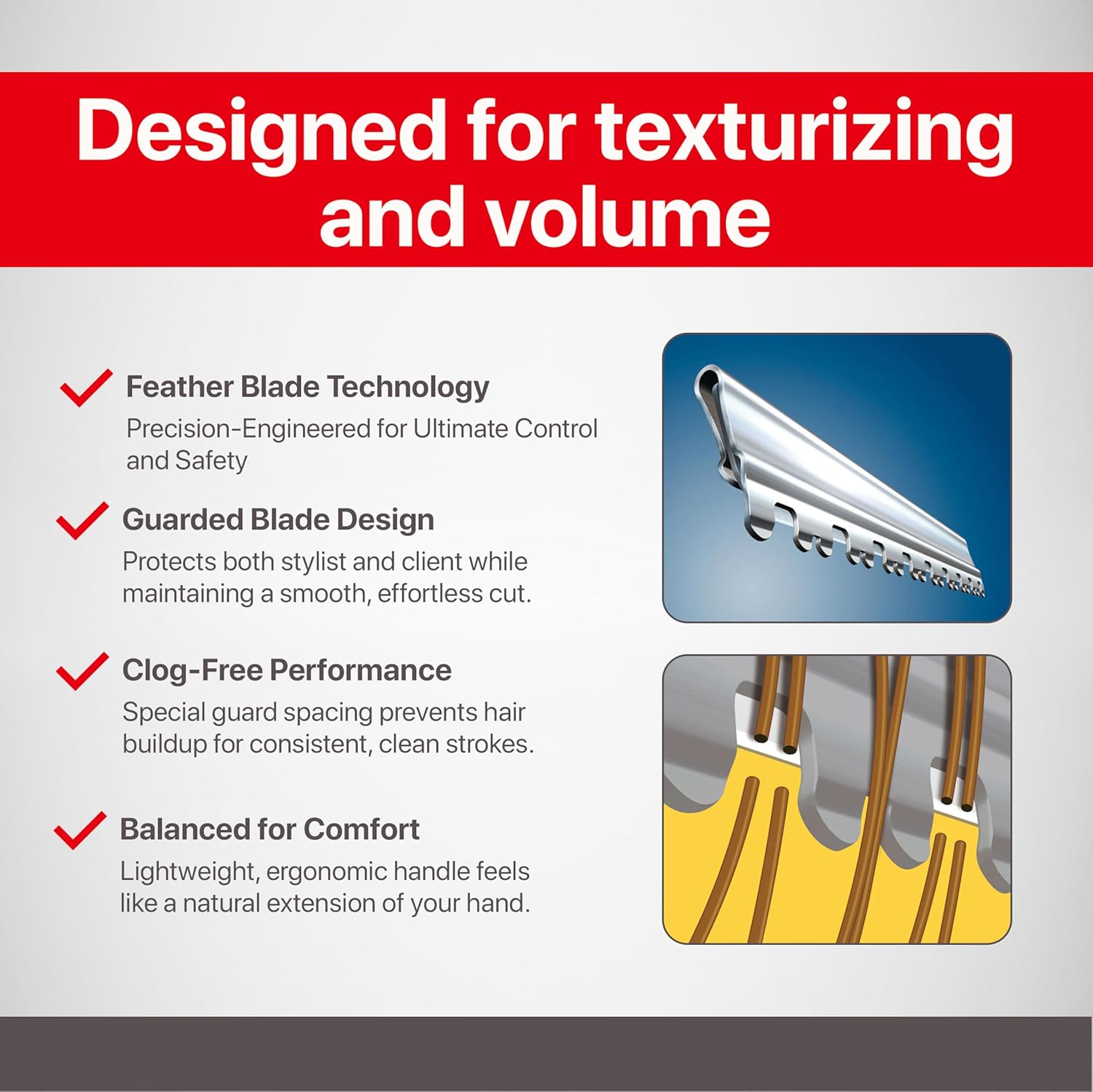 Jatai Feather Styling Razor Texturizing Blades. 10 Blades