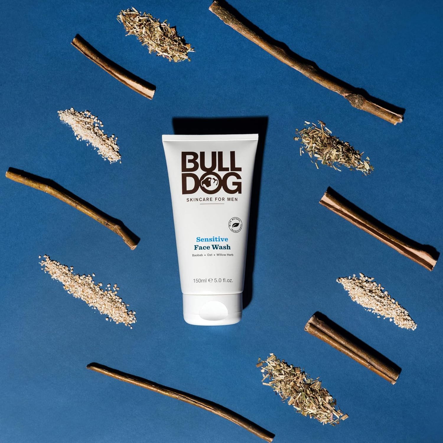 Bulldog Natural Skincare Face Wash Sensitive Skin 5 oz