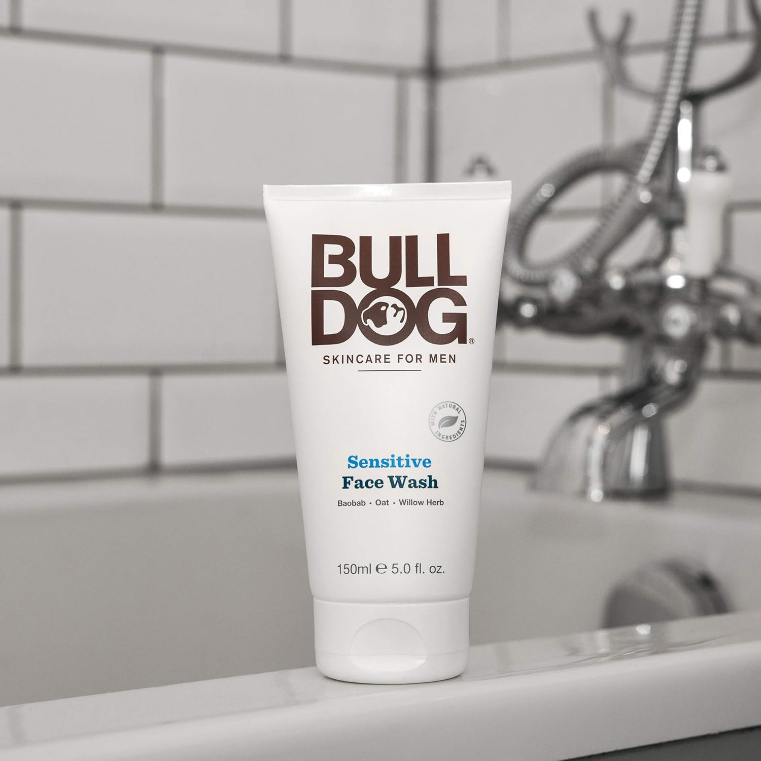 Bulldog Natural Skincare Face Wash Sensitive Skin 5 oz