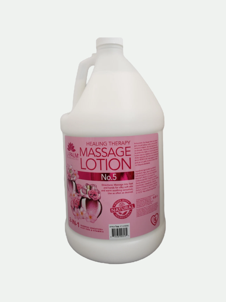 La Palm Healing Therapy Massage Lotion No. 5, 1 Gallon