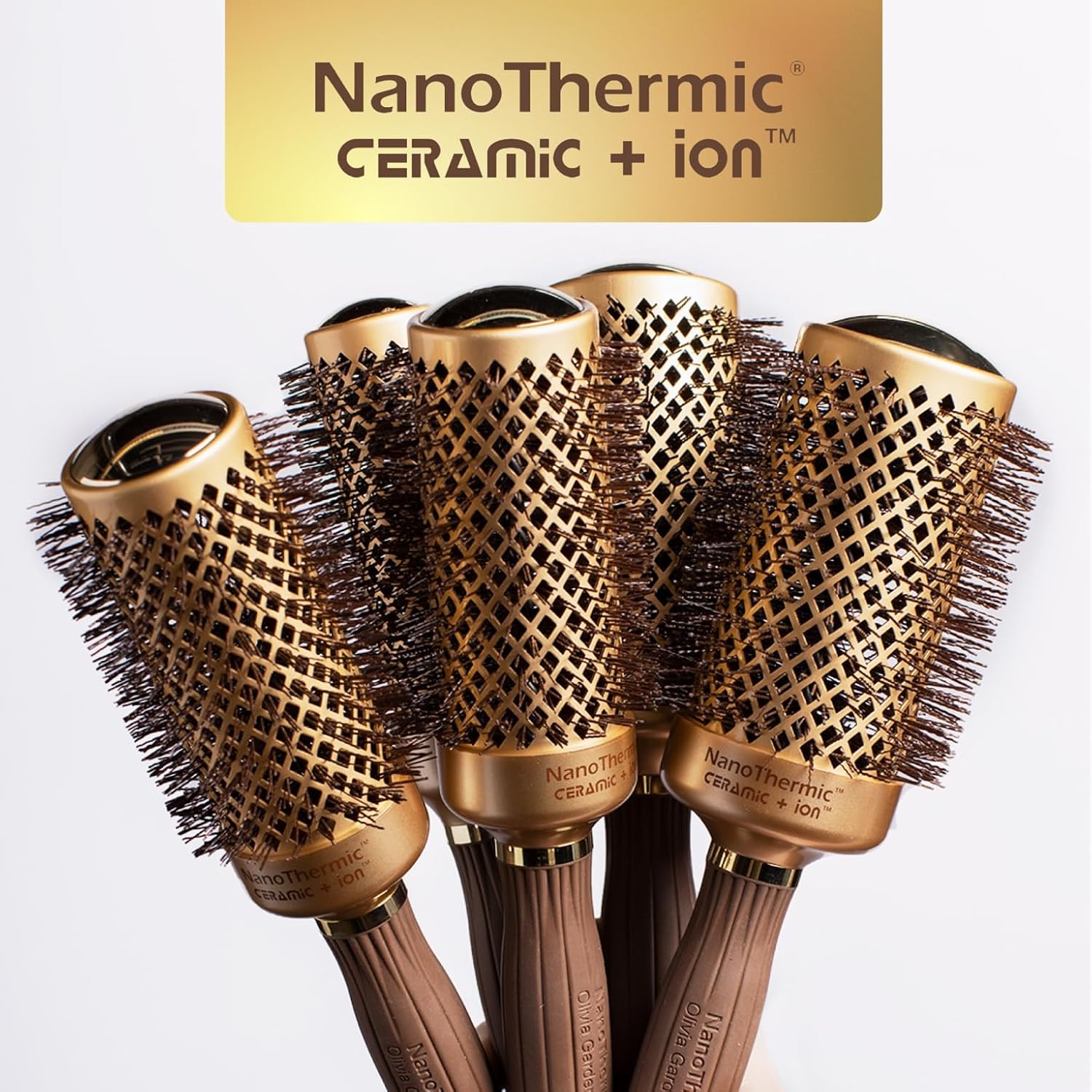 Olivia Garden Nano Thermic Round 2 1/8" Thermal Brush