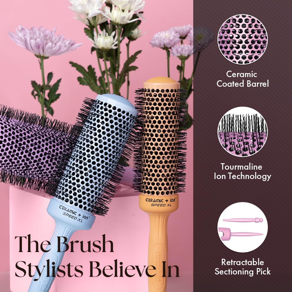 Olivia Garden Blossom Speed XL Ceramic+Ion Brush