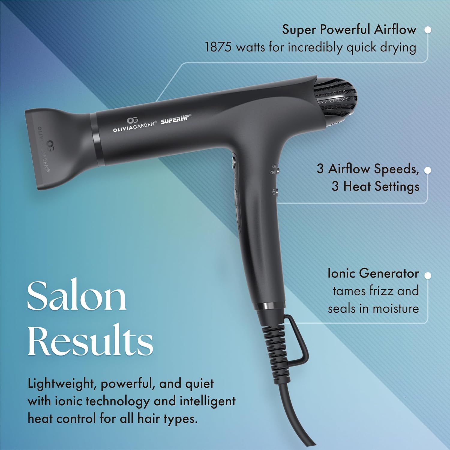 Olivia Garden High Performance Professional Hair Dryer