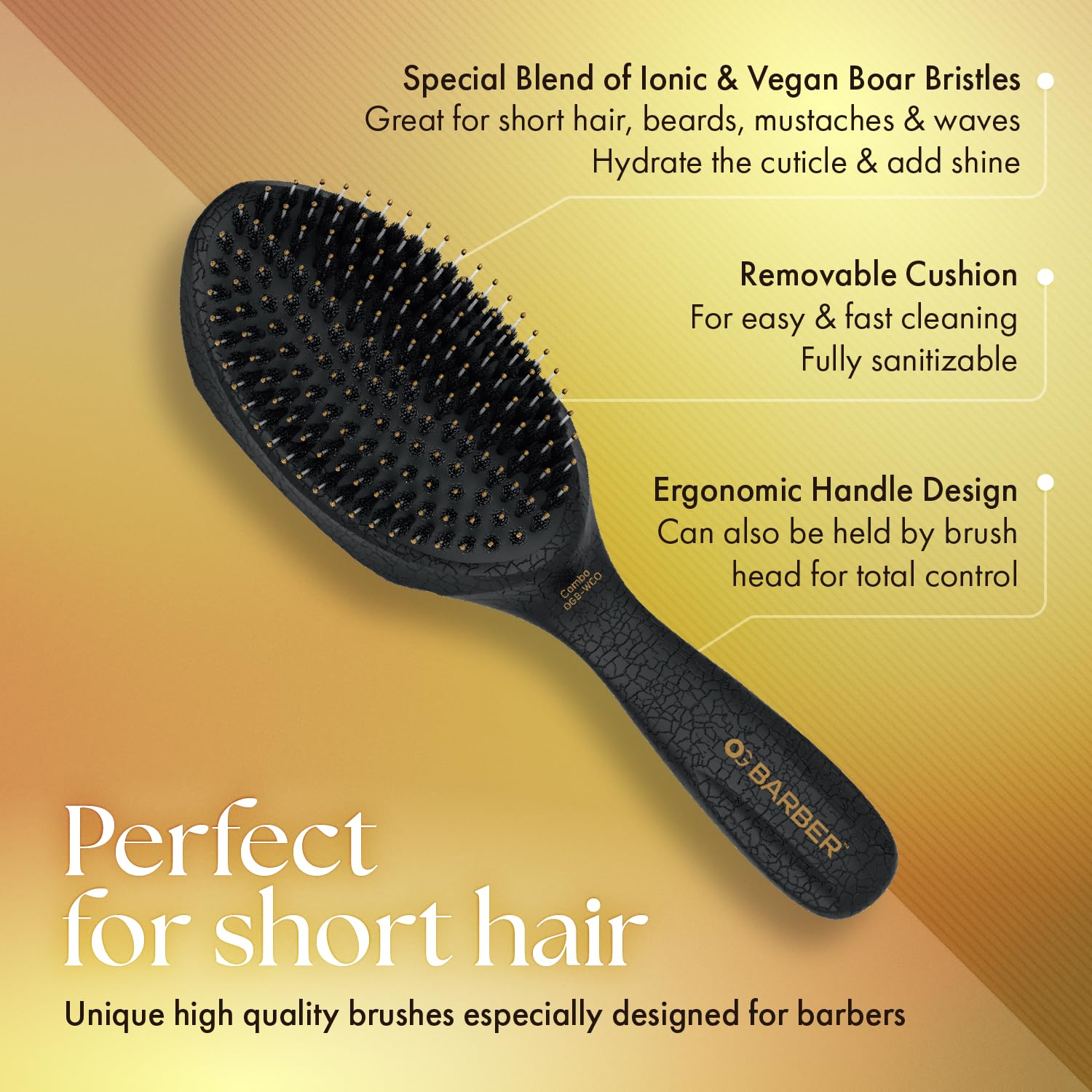 Olivia Garden OG Barber Combo Wave Brush