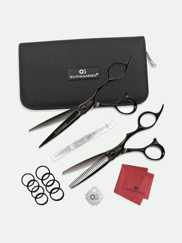 Olivia Garden OG Barber Shear & Thinner Set