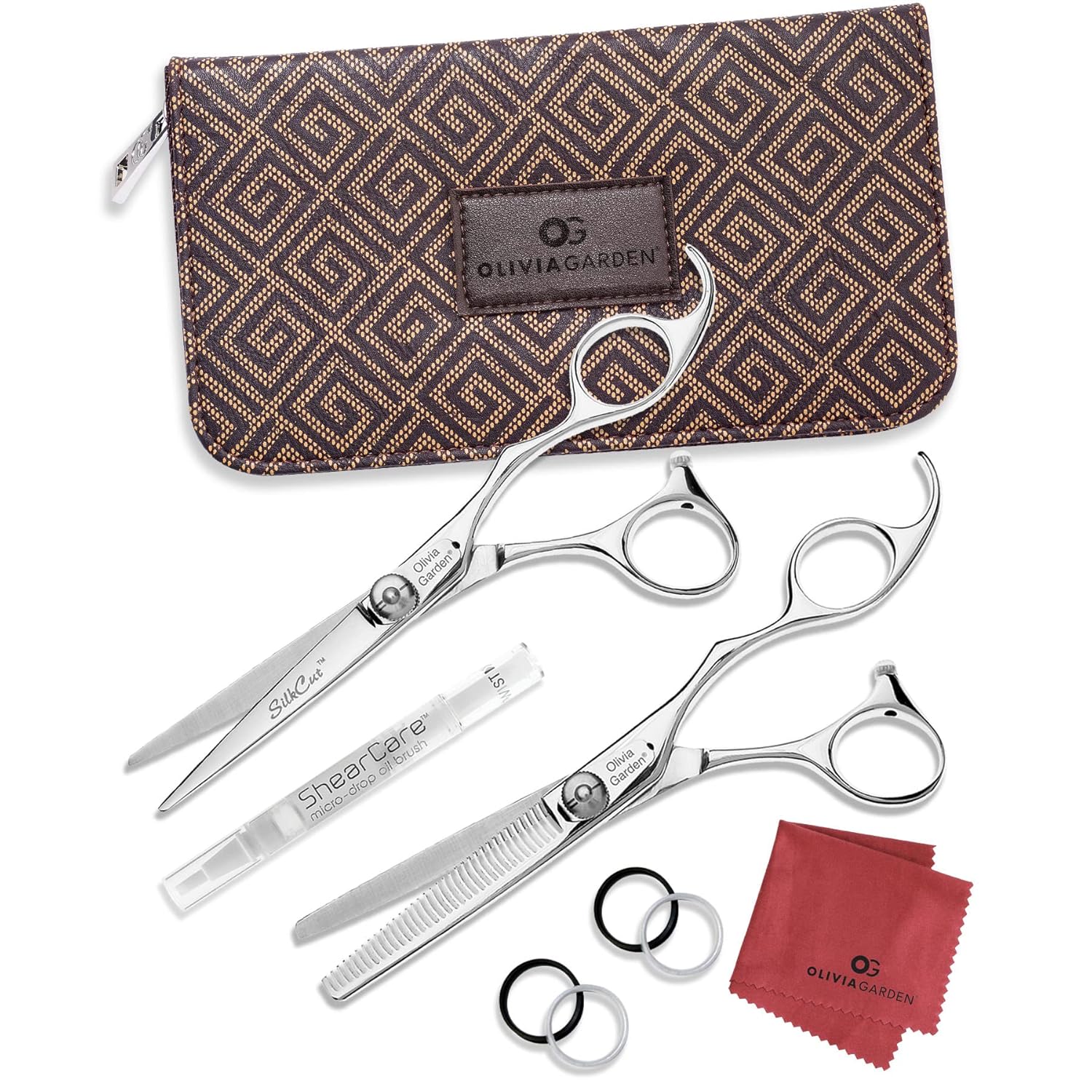 Olivia Garden SilkCut Shear & Thinner Set