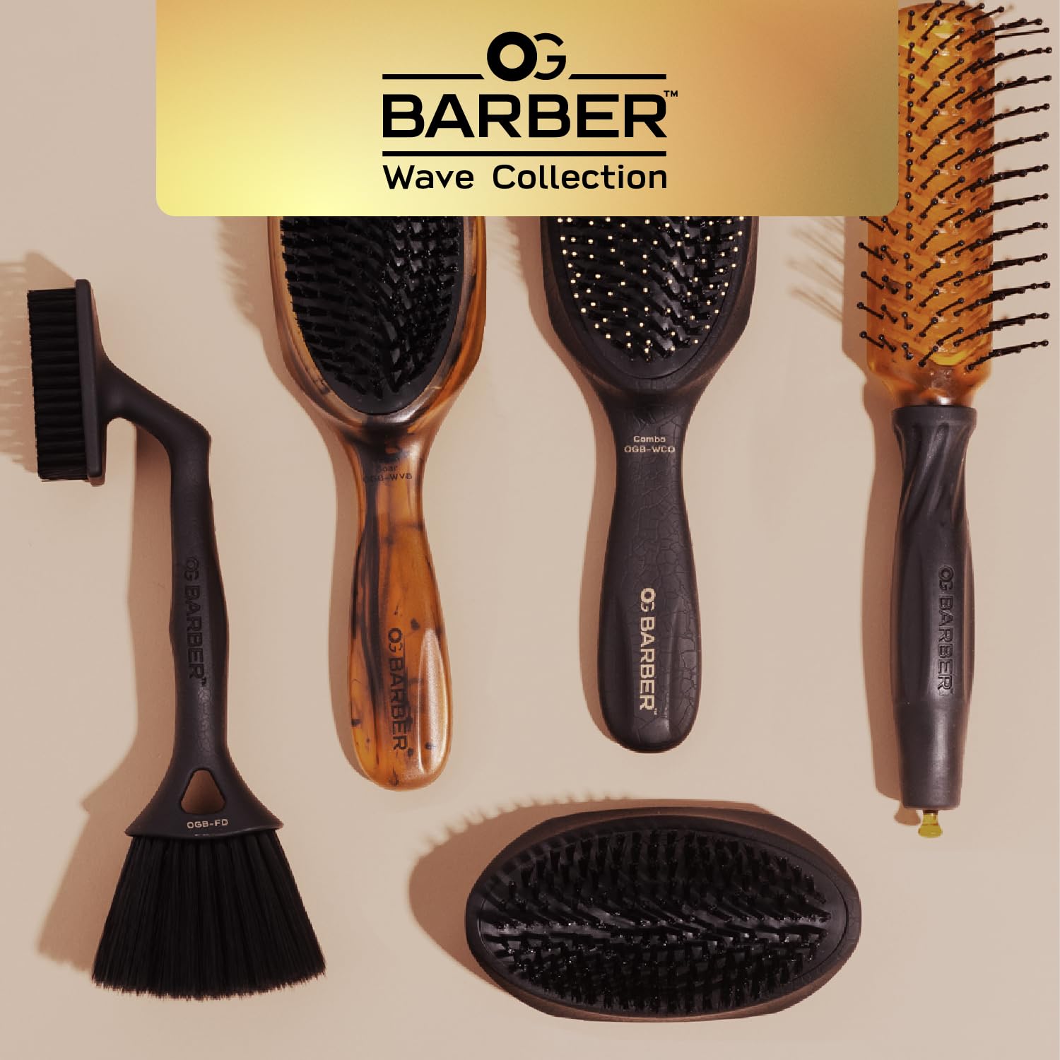 Olivia Garden OG Barber Palm Wave Brush