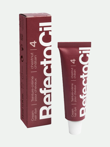 RefectoCil Professional Brow & Lash Tint Chestnut #3, 0.5 Oz