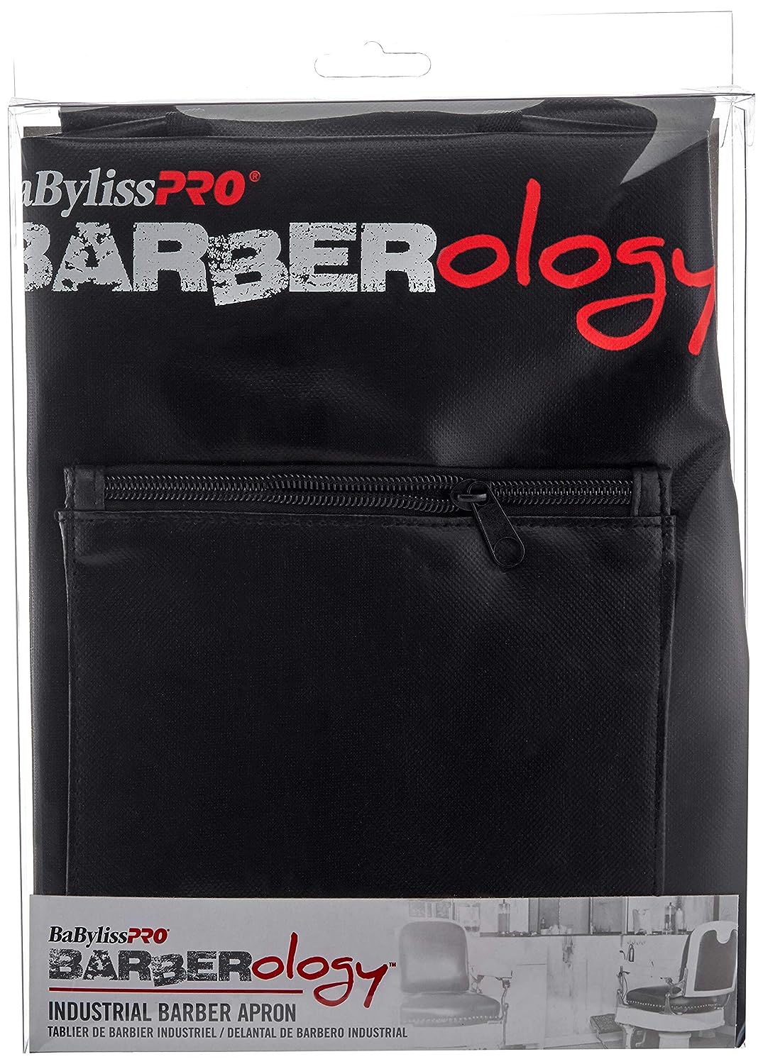 BabylissPro Barberology Industrial Apron Black