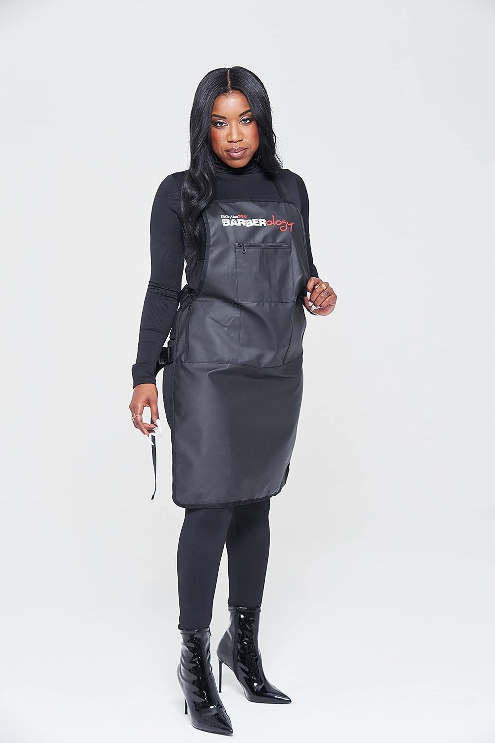 BabylissPro Barberology Industrial Apron Black