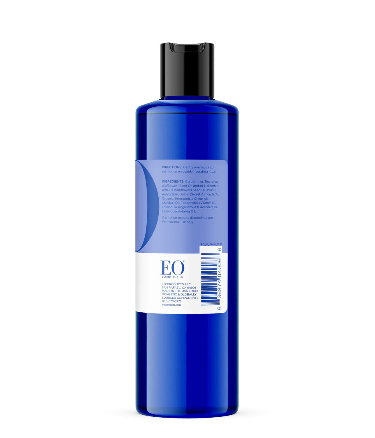 EO Body Oil French Lavender, 8 oz.