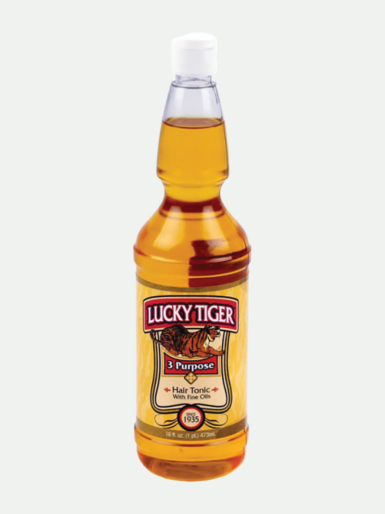 Lucky Tiger 3 Purpose Hair Tonic 16 oz. - Vidux Beauty