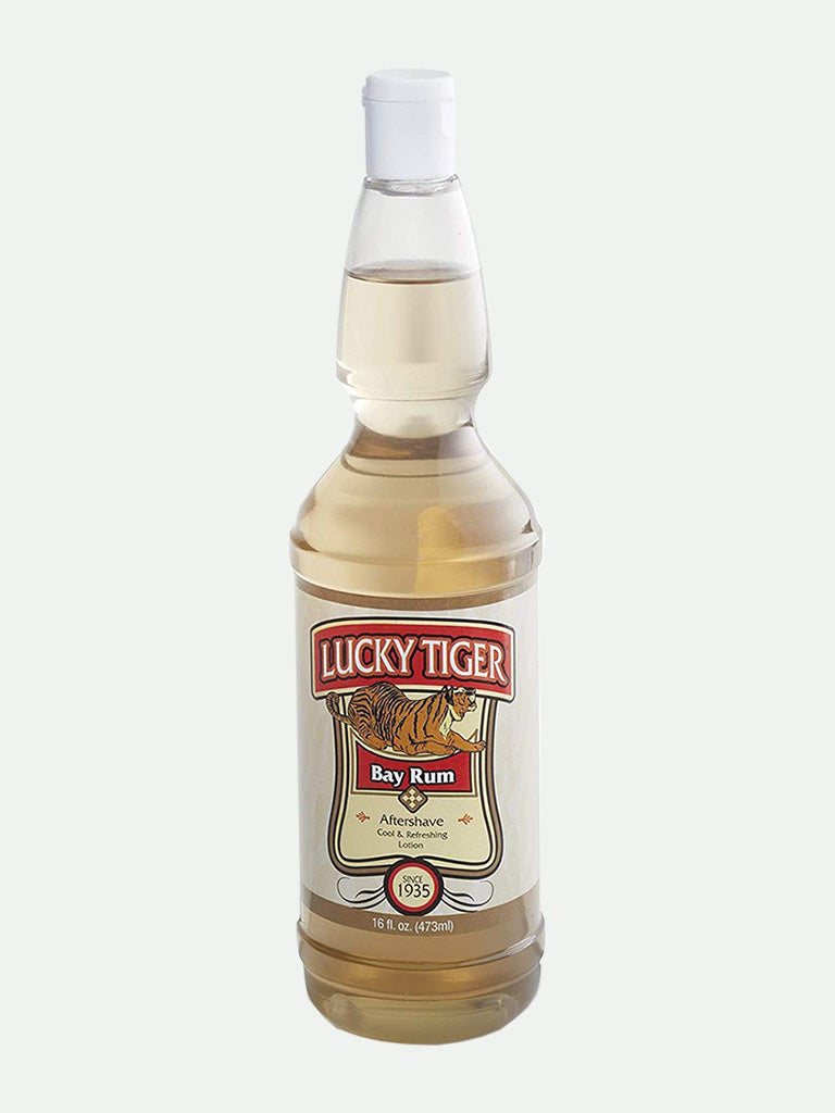 Lucky Tiger Bay Rum Aftershave 16 oz. - Vidux Beauty