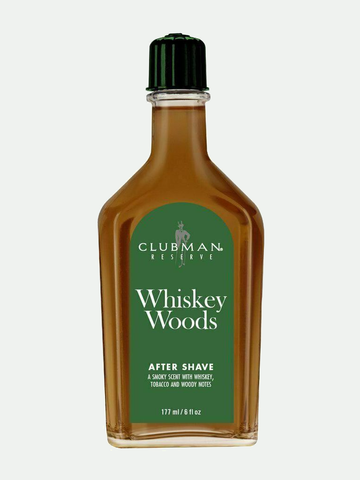 Clubman Pinaud Reserve Whiskey Woods Aftershave Lotion, 6 oz