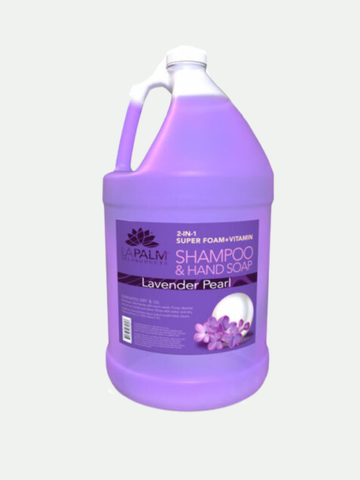 La Palm 2 in 1 Shampoo & Hand Soap Lavender Pearl, 1 Gallon