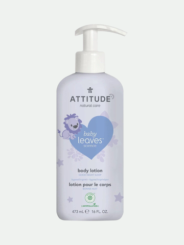 Attitude Baby Body Lotion Almond Milk 16 Fl. Oz. Good Night Sleep