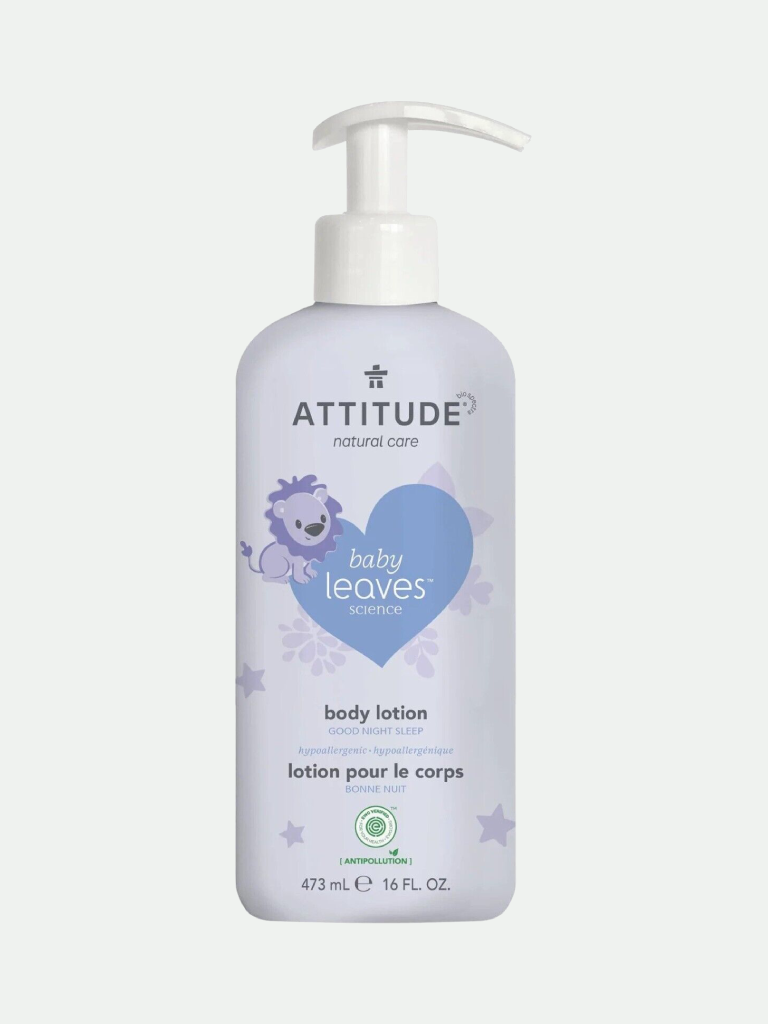 Attitude Baby Body Lotion Almond Milk 16 Fl. Oz. Good Night Sleep
