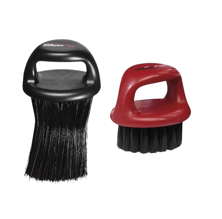 BabylissPRO Neck Duster Knuckle BLK + Babyliss Fade Brush. Pick Any Colors - Vidux Beauty